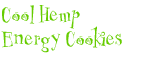 Cool Hemp Energy Cookies